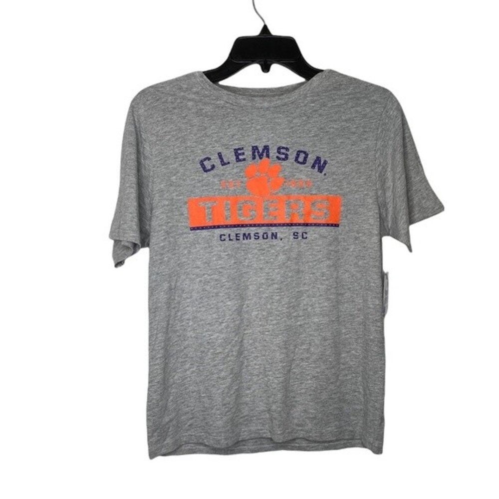 New Champion Clemson Tigers South Carolina gray T-shirt